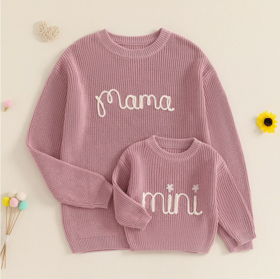 Mommy & Me Ribbed Sweaters