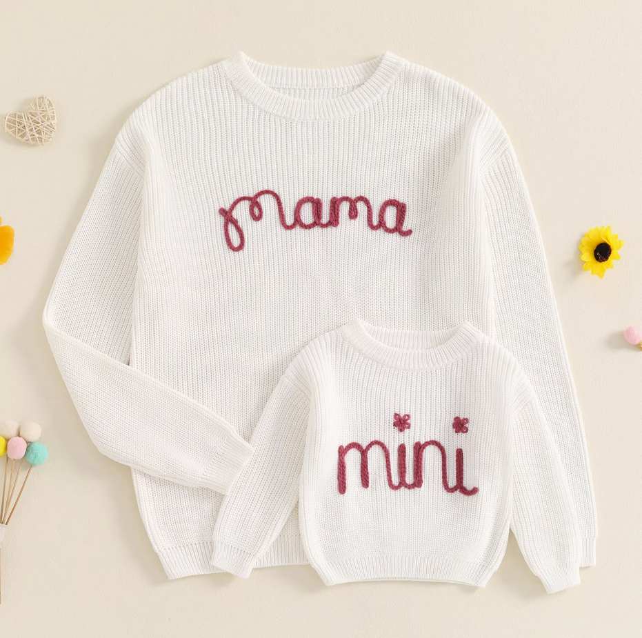 Mommy & Me Ribbed Sweaters